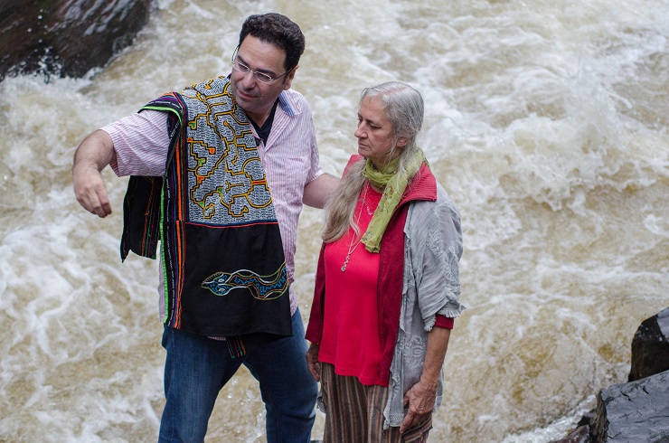 Reinigung und loslassen in Kolumbien mit Gerardo Laempe