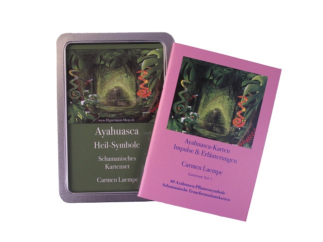 Ayahuascapflanzensymbolkarten