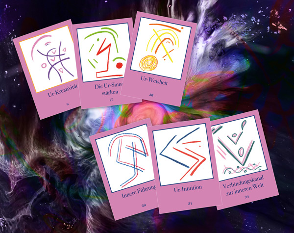 Ayahuasca Pflanzensymbole - Kartenset